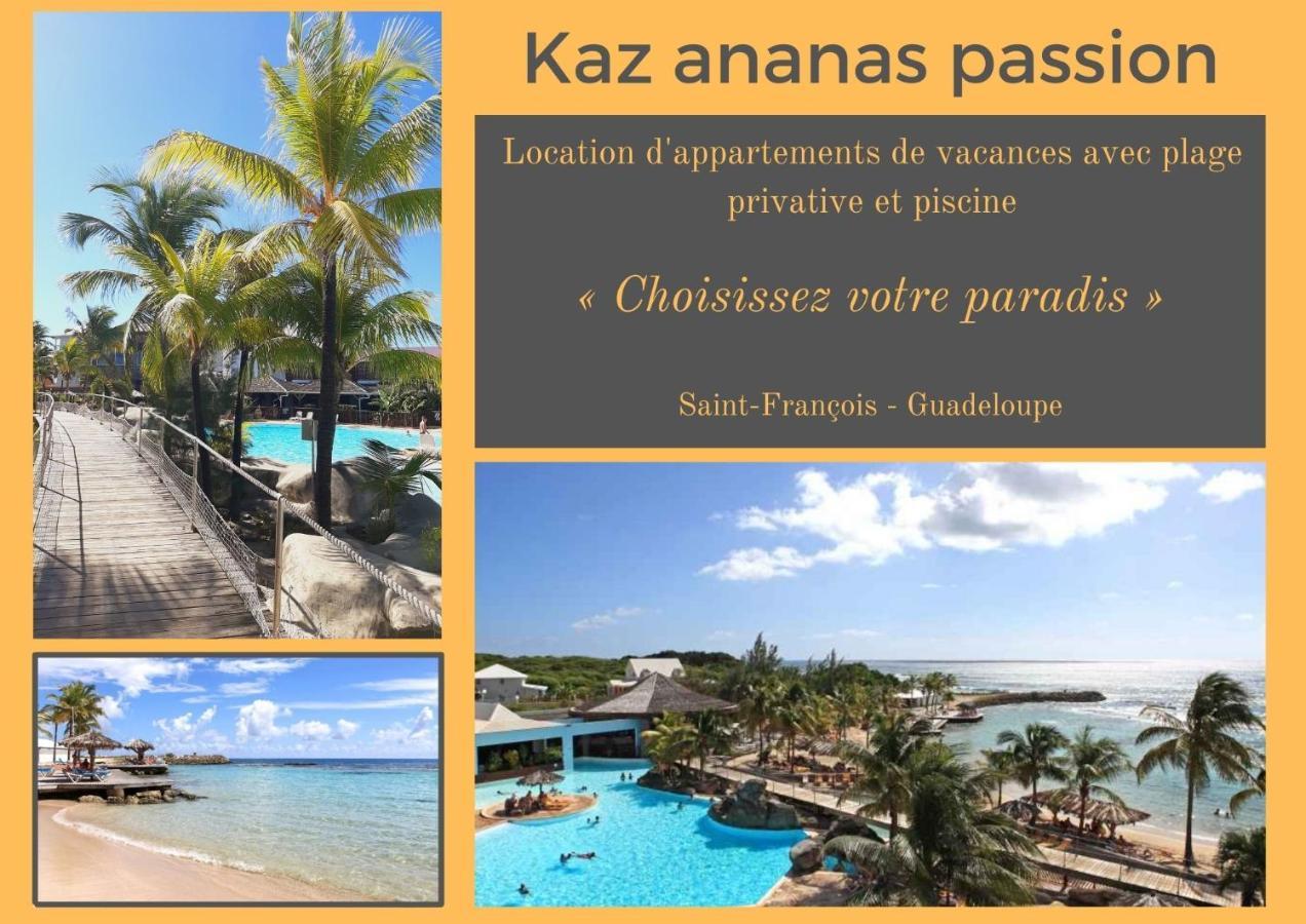 Studio Kaz Ananas Au Manganao Saint-Francois  Ngoại thất bức ảnh